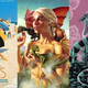 From left: Posters for Jaws, Game of Thrones, and Beetlejuice.